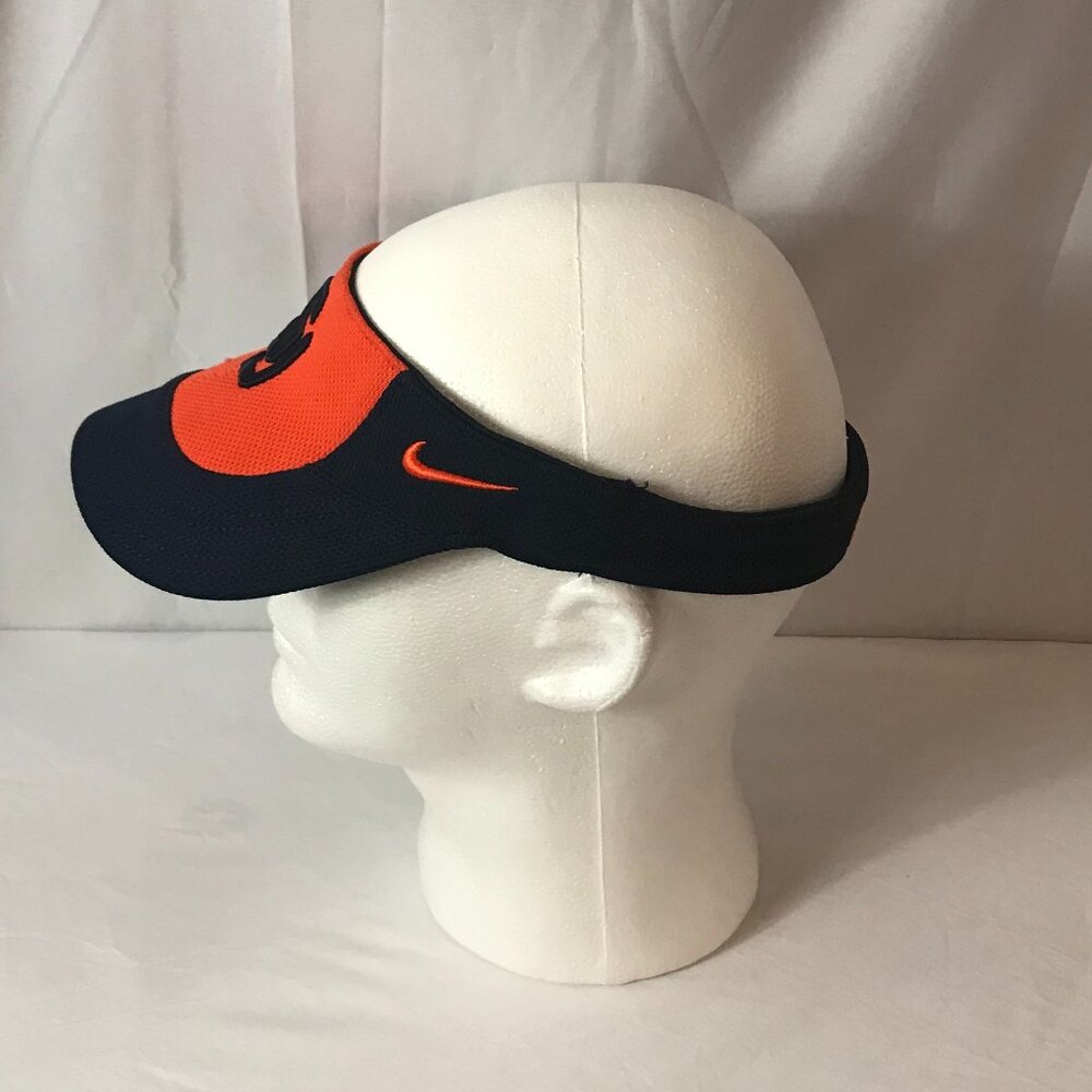 Nike Syracuse University SU Sun Visor One Size Fits Most Curved Bill Sport Hat - Picture 5 of 6